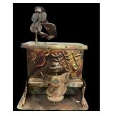 Copper Musical Piano Player