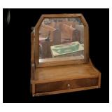 Mirrored Shelf wï¿½ Drawer