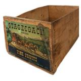 Stagecoach Wood Crate