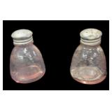 Pink Depression Salt & Pepper
