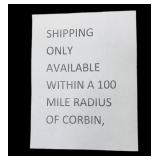 STOP AND READ-Shipping ONLY AVAILABLE WITHIN 100