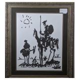 Don Quixote Serigraph by Pablo Picasso