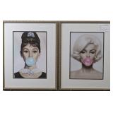 Marilyn Monroe\Audrey Hepburn