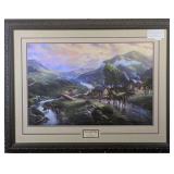 Emerald Valley Giclee by Thomas Kinkade