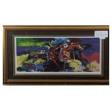 Flat Racing Limited Ed. Giclee by Leroy Nieman