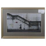 Girl with Balloon Giclee by Banksy Graffiti Art