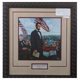 Lincoln Gettysburg Address Giclee by M. Kunstler