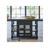 Elements Matthew Solid Wood Kitchen Island