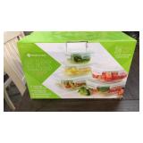 24 pc Glass Storage Set