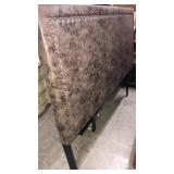 King - Designer Bed w/Nailhead Trim