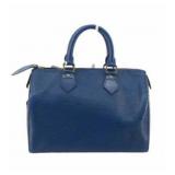 Louis Vuitton Speedy 25 Blue Epi