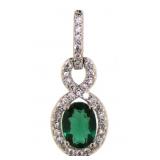 Beautiful Emerald Fashion Pendant