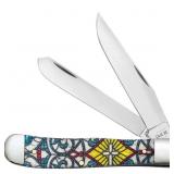 Case XX CA38817 Stained Glass Trapper Knife