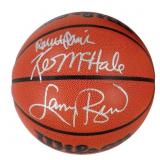 Autographed Bird/McHale/Parish NBA Basketball