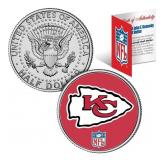 Kansas City Chiefs NFL JFK Half Dollar Coin
