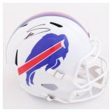Autographed Stefon Diggs Bills Helmet