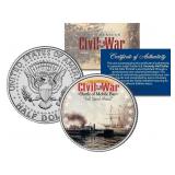 American Civil War Battle of Mobile Bay US Coin