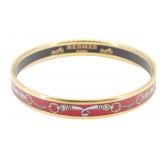 Hermes Emaille Bangle Bracelet