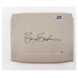 Autographed Barry Sanders Detroit Sadium Seatback