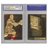 1997 Fleer Ultra 23K Gold Michael Jordan Card