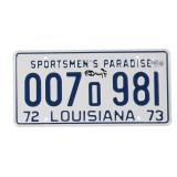 Autographed Rickard Dreyfuss "JAWS" License Plate