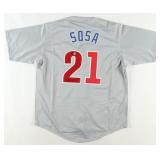 Autographed Sammy Sosa Jersey