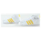 Autographed Magic Johnson & Jerry West Pro Shoes