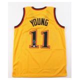 Autographed Trae Young Jersey
