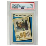 Vintage 1989 Topps #663 Hank Aaron Card
