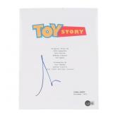 Autographed Toy Story Scipt Cover
