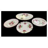 Blue Ridge Platter & (3) Plates