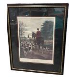 27 " x 33 " Evening Returning to the Kennels &