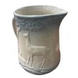 Vintage Buttermilk Pitcher See Small Chip