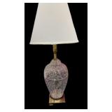 Beautiful Heavy Crystal Lamp