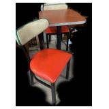 Industrial Style Table & 2 Chairs