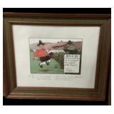 (3) Irish Prints of Rules