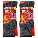 (12) Pair Heated Sox-Thermal Socks