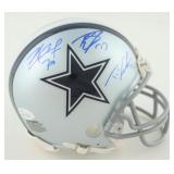 Autographed Martin/Smith/Frederick Mini Helmet
