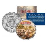 American Civil War Battle of Antietam JFK Coin