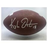 Autographed Kyle Orton Wilson NCAA Football