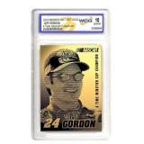 2003 23K Gold Jeff Gordon 4-Time Champ Card