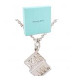 Tiffany & Co. Atlas Cube Necklace