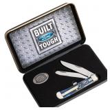 Case XX Ford Natural Bone Trapper Knife W/ Box