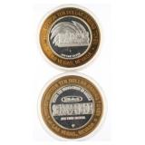 Limited Edition .999 Fine Silver Las Vegas Token