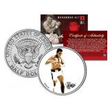 Muhammad Ali Full Pose JFK Coin