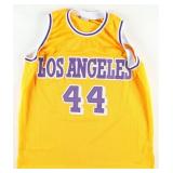 Autographed Jerry West Jersey