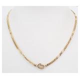 Christian DIOR Gold Fashion Necklace