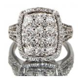 Brilliant 1.00 ct Natural Diamond Designer Ring