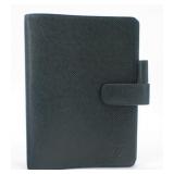 Louis Vuitton Green Leather Notebook Cover