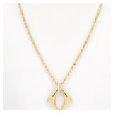 Yves Saint Laurent Rhinestone Necklace
